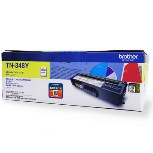 Brother Toner Cartridge TN-348Y (Yellow)