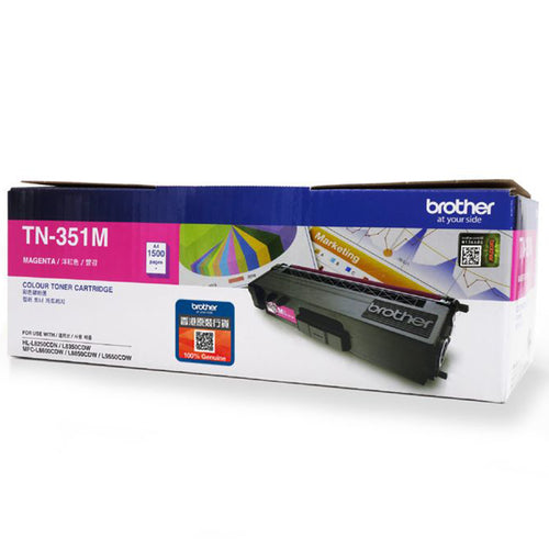 Brother Toner Cartridge TN-351M (Magenta)