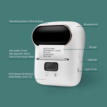 Load image into Gallery viewer, Label maker I Printeet M110 (White)