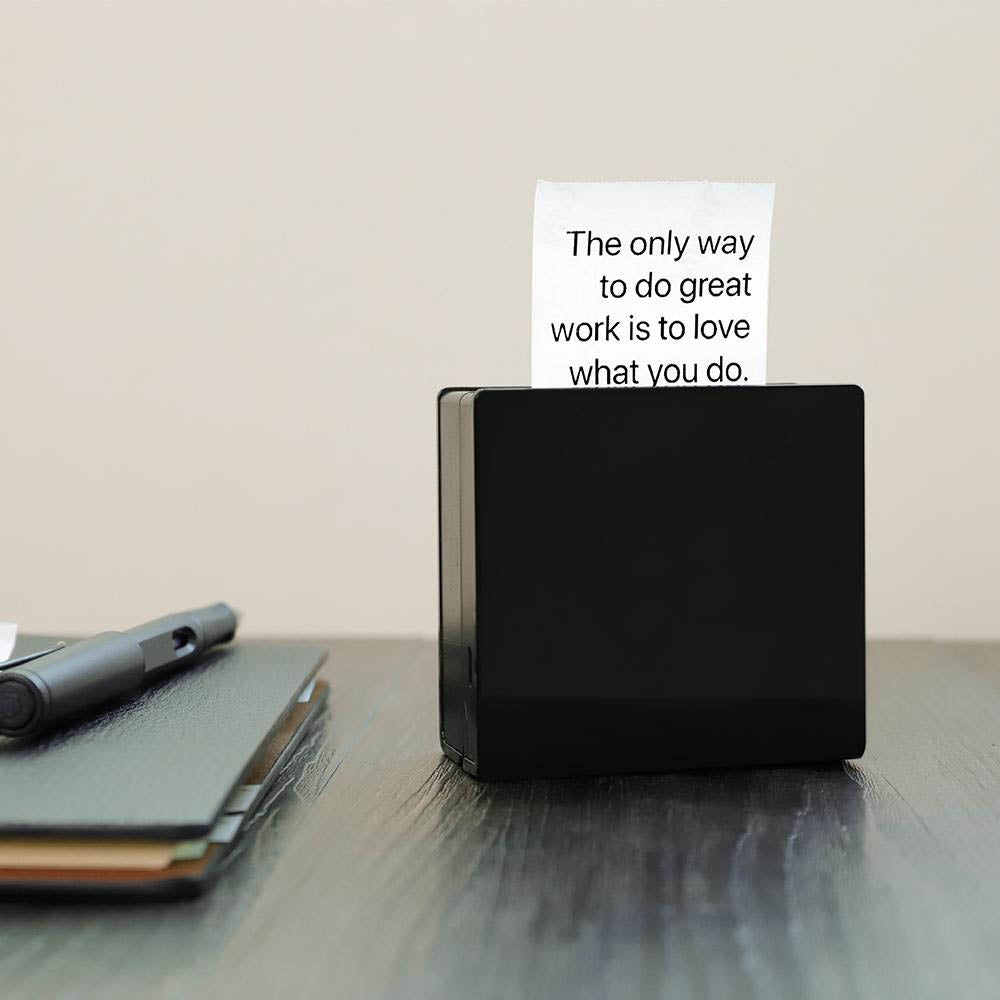 Portable Thermal Printer I Printeet M02 (Matt Black)