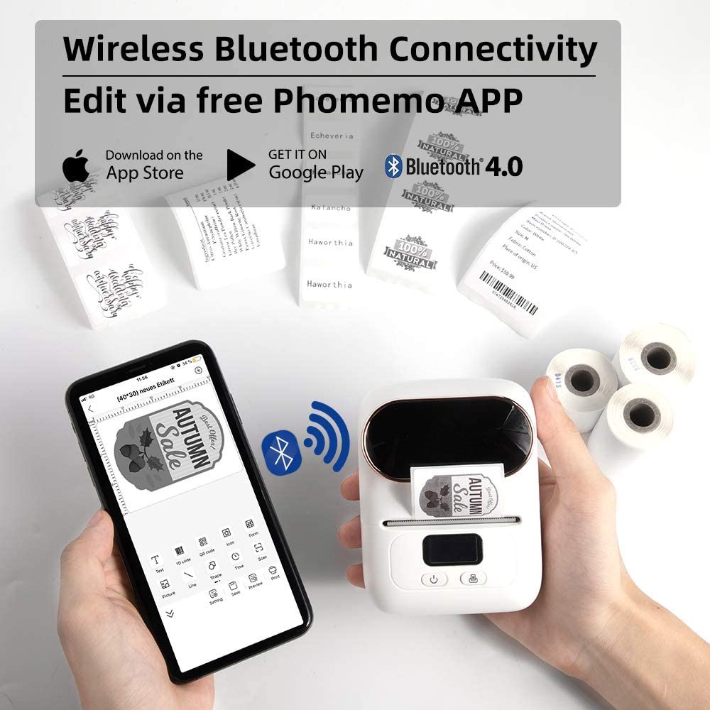 Label maker I Printeet M110 (White)