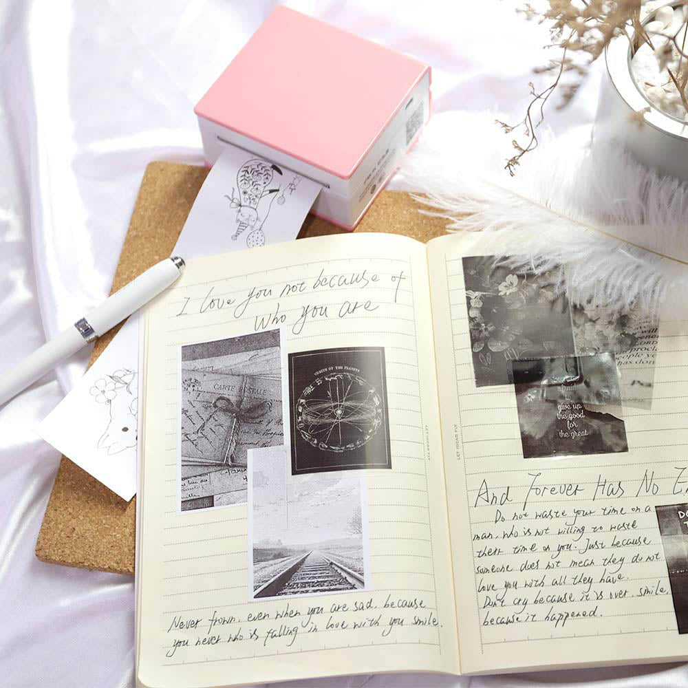 Portable Thermal Printer I Printeet M02 (Matt Pink)