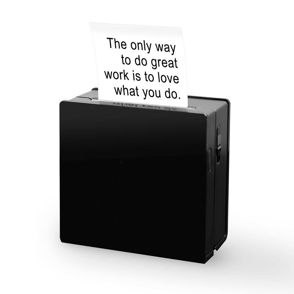 Portable Thermal Printer I Printeet M02 (Matt Black)