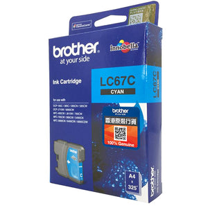 Brother Inkjet Cartridge LC67C (Cyan)