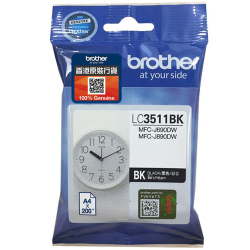 Brother Inkjet Cartridge LC3511BK (Black)