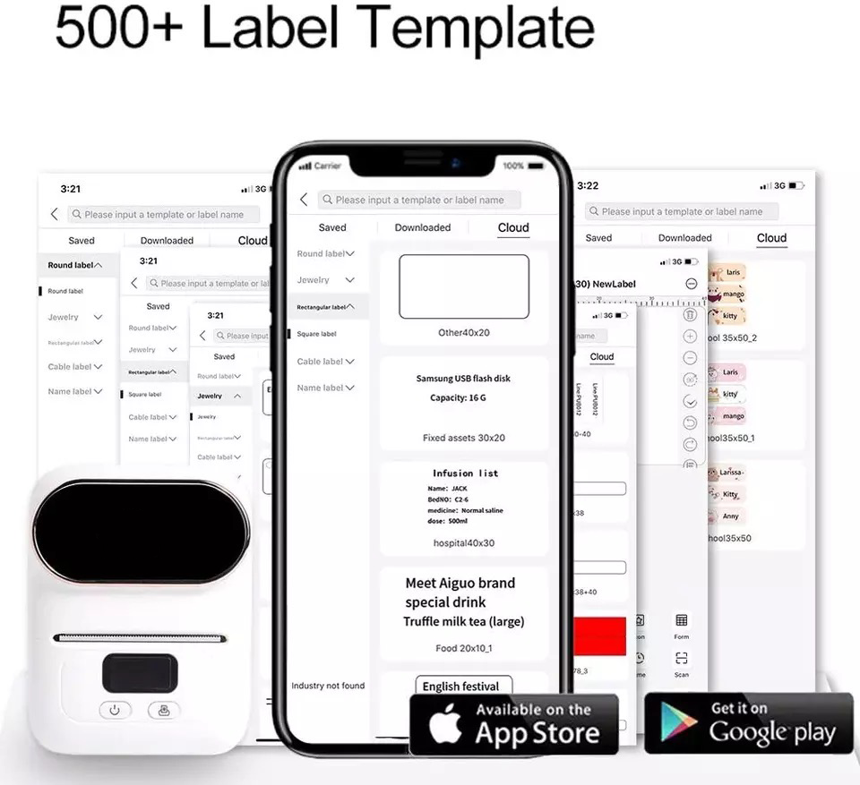 Label maker I Printeet M110 (White)