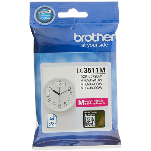 Brother Inkjet Cartridge LC3511M (Magenta)