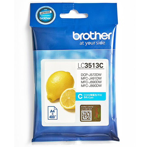 Brother Inkjet Cartridge LC3513C (Cyan)