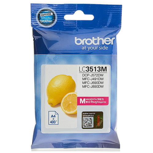 Brother Inkjet Cartridge LC3513M (Magenta)