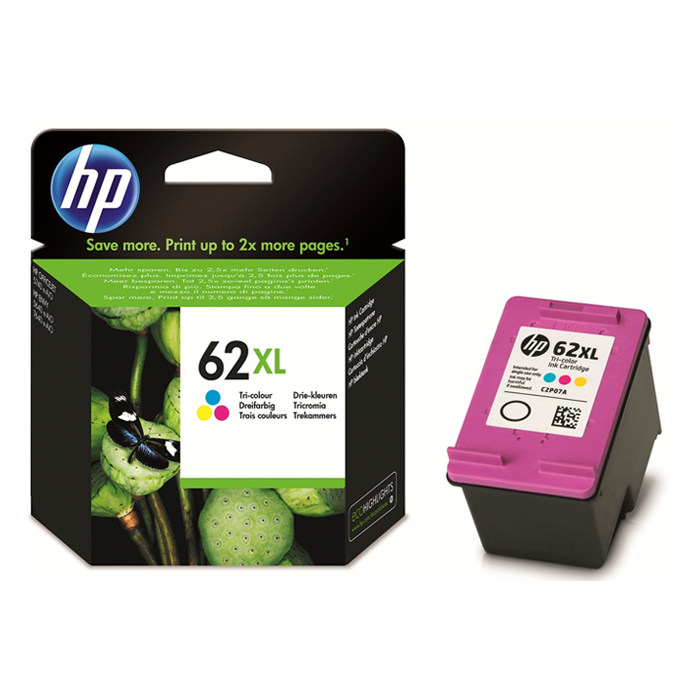 C2P07AA - HP 62XL Tri-color Ink Cartridge