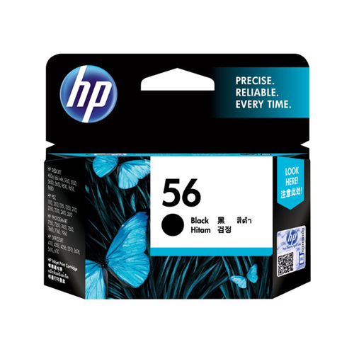 C6656AA - HP 56 Black Ink Cartridge
