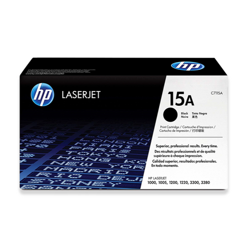 C7115A HP 15A Original LaserJet Toner Cartridge (Black)