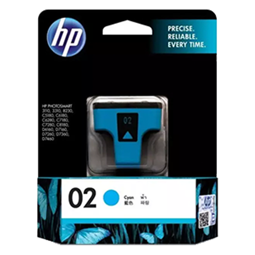 C8771WA - HP 02 AP Cyan Ink Cartridge