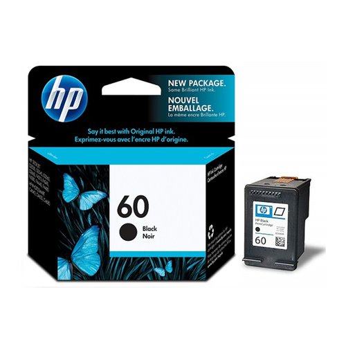 CC640WA - HP 60 Black Ink Cartridge