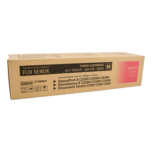 CT200541 Fuji Xerox Toner Cartridge for DC C250 / 360 / 450 , AP/DC-II C2200 / 3300 / 4300 , AP/DC-III C4400 (Magenta)