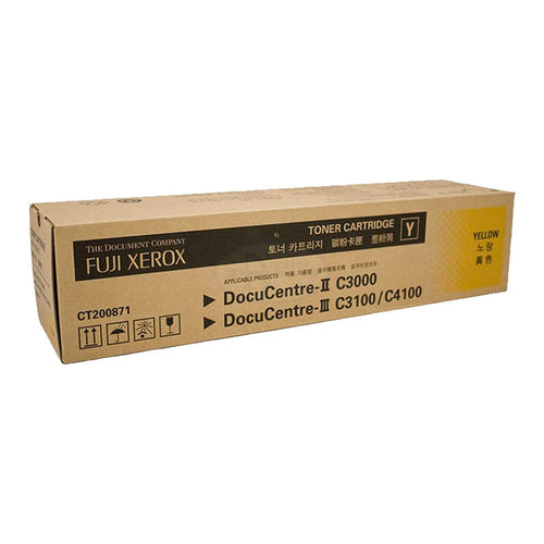 CT200871 Fuji Xerox Toner Cartridge for DC-II C3000 , DC-III C3100 / C4100 (Yellow)