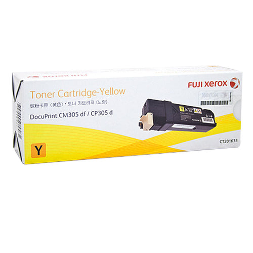CT201635 Fuji Xerox Toner Cartridge for DocuPrint CM305df / CP305d (Yellow)