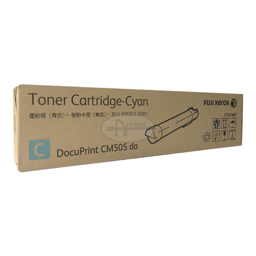 CT201681 Fuji Xerox Toner Cartridge for DocuPrint CM505da (Cyan)