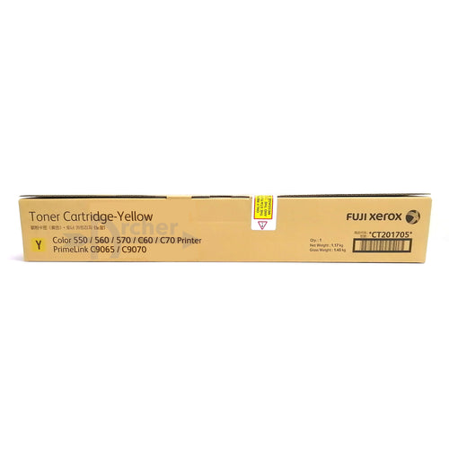 CT201705  Fuji Xerox Toner Cartridge for 550 / C60 / C9065 (Yellow)