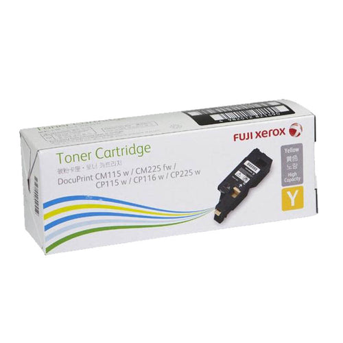 CT202267 Fuji Xerox Toner Cartridge for CM115 / CM225 / CP115  / CP116 / CP225 (Yellow)