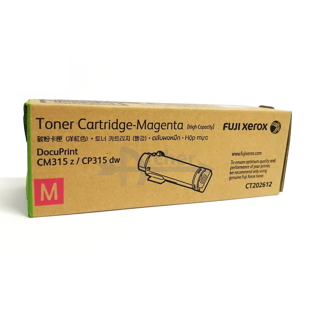 CT202612 Fuji Xerox Toner Cartridge for DocuPrint CM315z/CP315dw (Magenta)