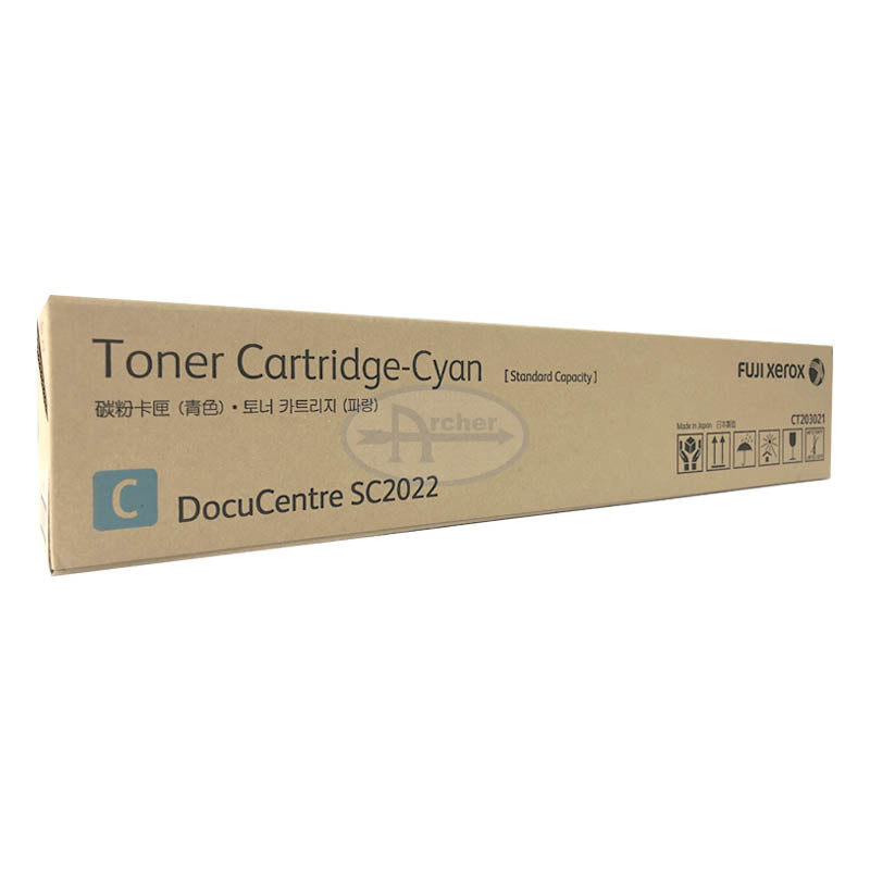 CT203021 Fuji Xerox Toner Cartridge for DocuCentre SC2022 (Cyan)