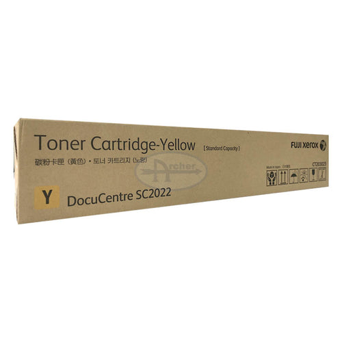 CT203023 Fuji Xerox Toner Cartridge for DocuCentre SC2022 (Yellow)