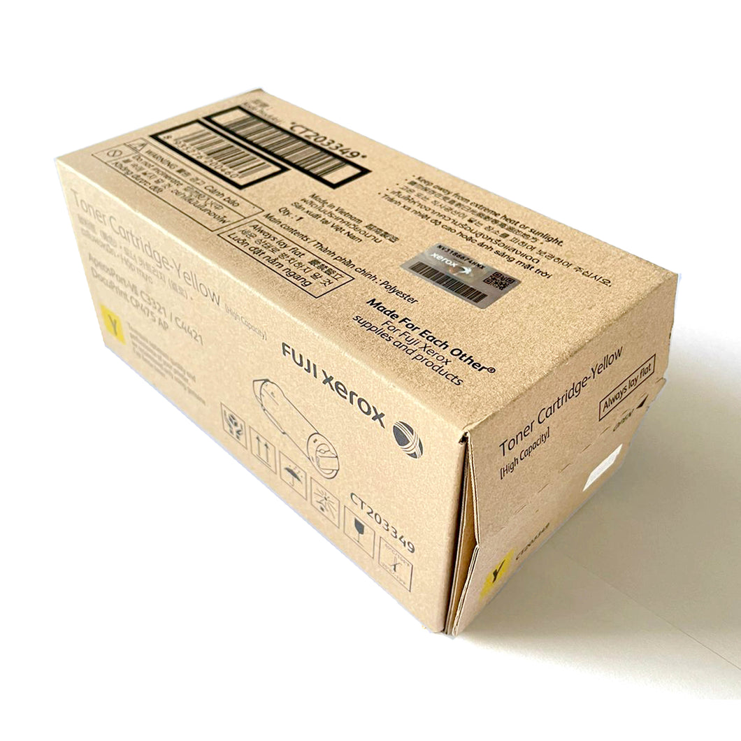 CT203349 Fuji Xerox Toner Cartridge for AP-VII C3321 / C4421 / CP475 (Yellow)