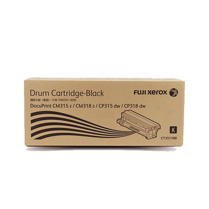 CT351100 Fuji Xerox Drum Cartridge for DocuPrint CM315z / CP315dw / CP318z / CP318dw (Black)