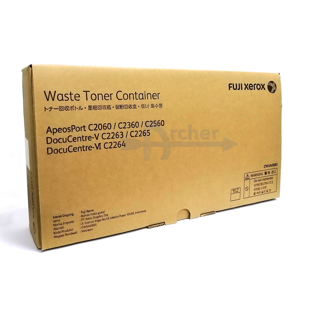 CWAA0885 Fuji Xerox Wast Toner Container for DC-V C2263 / C2265 , DC-VI C2264