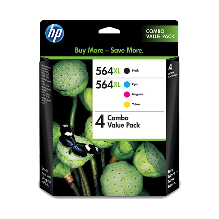 CZ078WA - HP 564XL High Yield 4-color Ink Cartridges Pack, CMYK, COMBO PACK