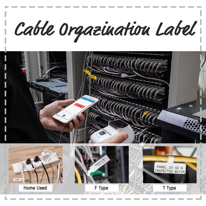 Printeet M110 | Cable Organization Label Bundle
