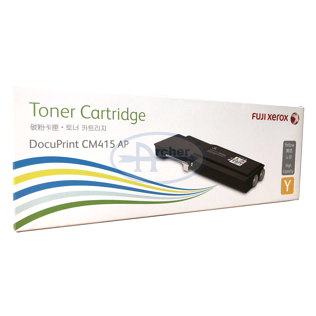 CT202355 Fuji Xerox Toner Cartridge for DP CM415AP (Yellow)