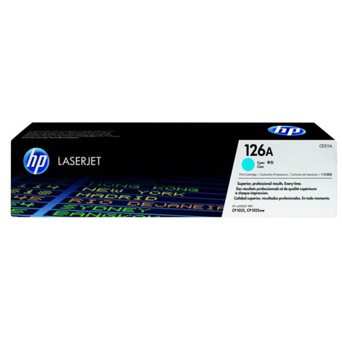 CE311A - Cyan HP LaserJet Toner Cartridge (HP 126A)