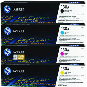 HP 130A - HP LaserJet Toner Cartridges (Black, Cyan, Magenta, Yellow)
