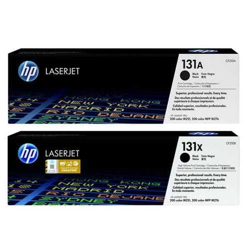 HP 131A | HP 131X - CF210A, CF210X HP LaserJet Toner Cartridges (Black)