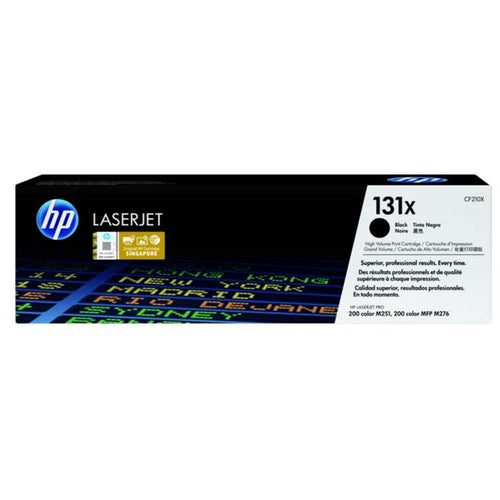 CF210X - Black High Yield HP LaserJet Toner Cartridge (HP 131X)