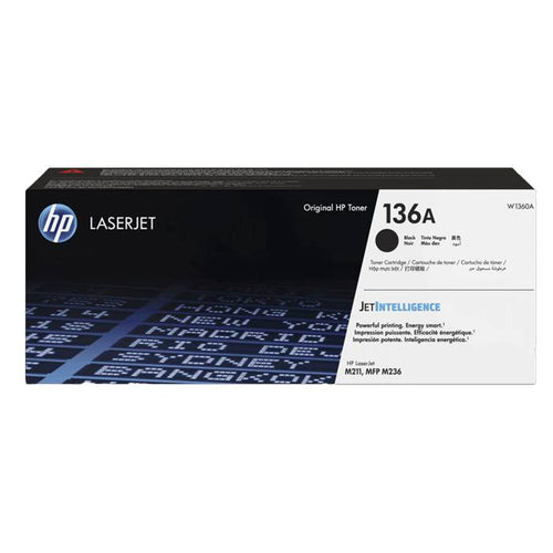 W1360A - Black HP LaserJet Toner Cartridge (HP 136A)