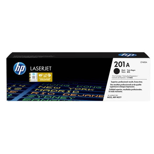 CF400A - Black HP LaserJet Toner Cartridge (HP 201A)