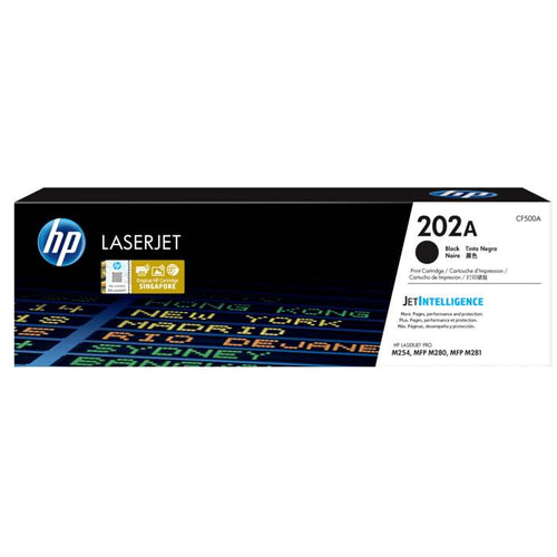 CF500A - Black HP LaserJet Toner Cartridge (HP 202A)