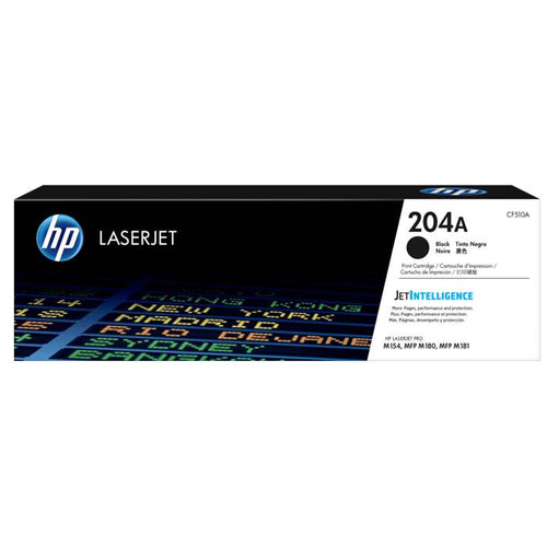 CF510A - Black HP LaserJet Toner Cartridge (HP 204A)