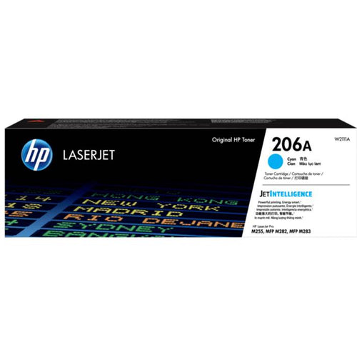 W2111A - Cyan HP LaserJet Toner Cartridge (HP 206A)