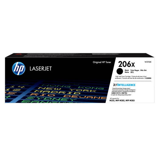 W2110X - Black High Yield HP Toner Cartridges (HP 206X)