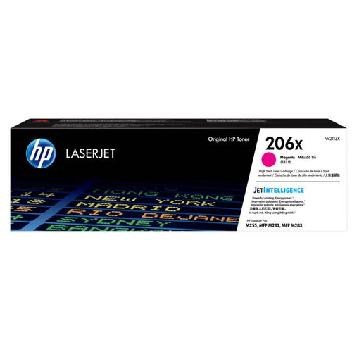 W2113X - Magenta High Yield HP Toner Cartridges (HP 206X)