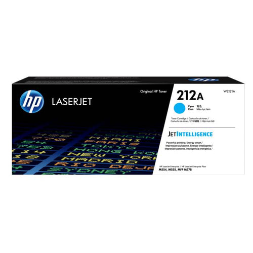 W2121A - Cyan HP LaserJet Toner Cartridge (HP 212A)