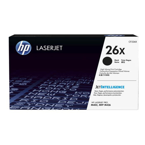 CF226X - Black High Yield HP LaserJet Toner Cartridge  (HP 26X)