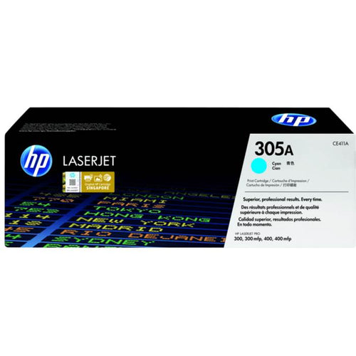 CE411A - Cyan HP LaserJet Toner Cartridge (HP 305A)