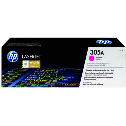 CE413A - Magenta HP LaserJet Toner Cartridge (HP 305A)