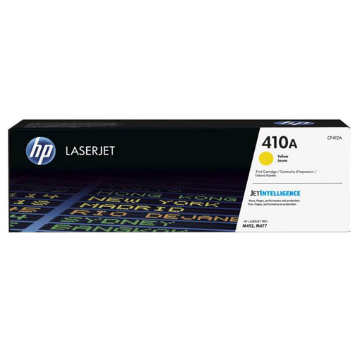 CF412A - Yellow HP LaserJet Toner Cartridge (HP 410A)