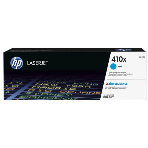 CF411X - Cyan HP LaserJet Toner Cartridge (HP 410X)